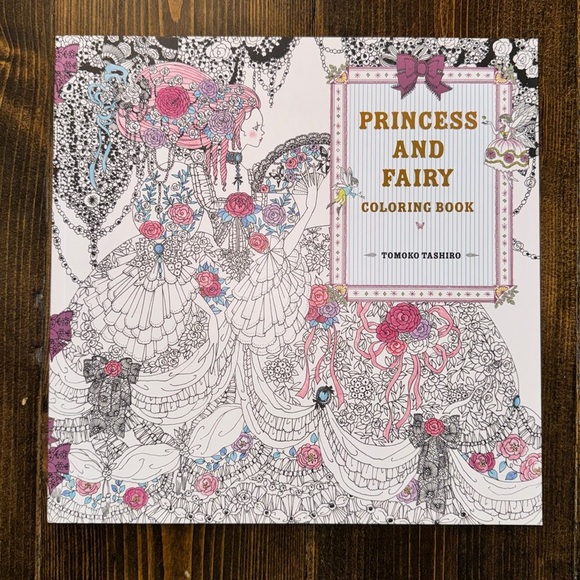 Adult Coloring Books, Set of 5 Secret Garden, Fairy Tales, Princess, Animals NEW - Picture 8 of 11